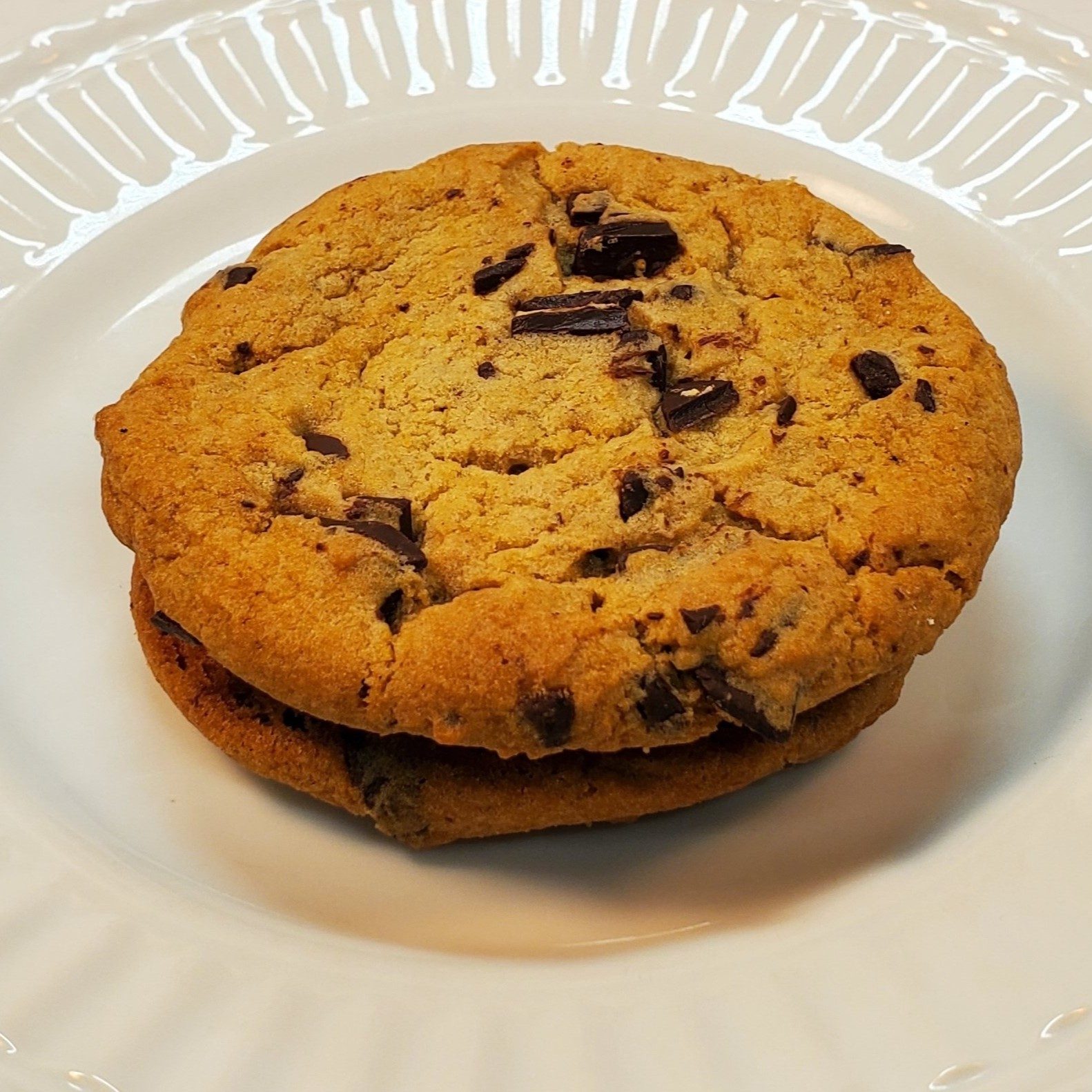 Chocolate Chip Cookie Sandwich.